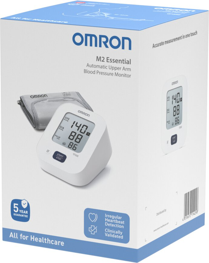 Ciśnieniomierz naramienny. OMRON M2 ESSENTIAL HEM-7188-E
