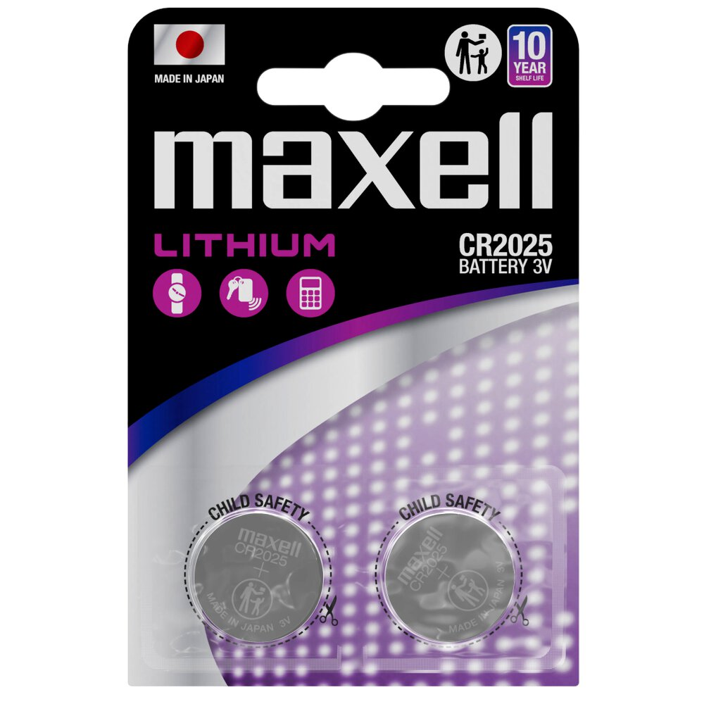 CR2025 2BL Maxell (baterie litowe)