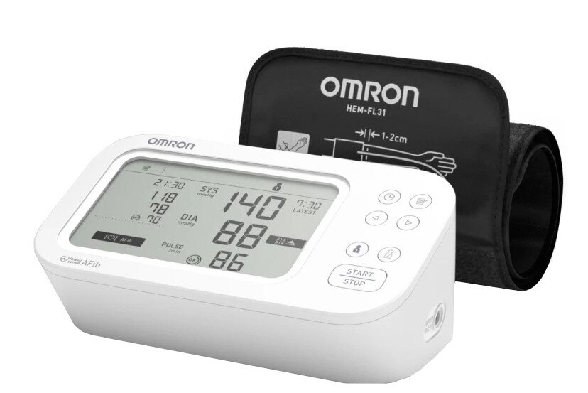 Ciśnieniomierz naramienny. OMRON M6 COMFORT AFIB HEM-7380-E