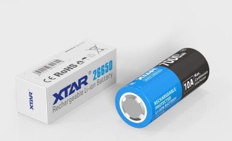 akumulator z zabezpieczeniem XTAR 26650 7000mAh