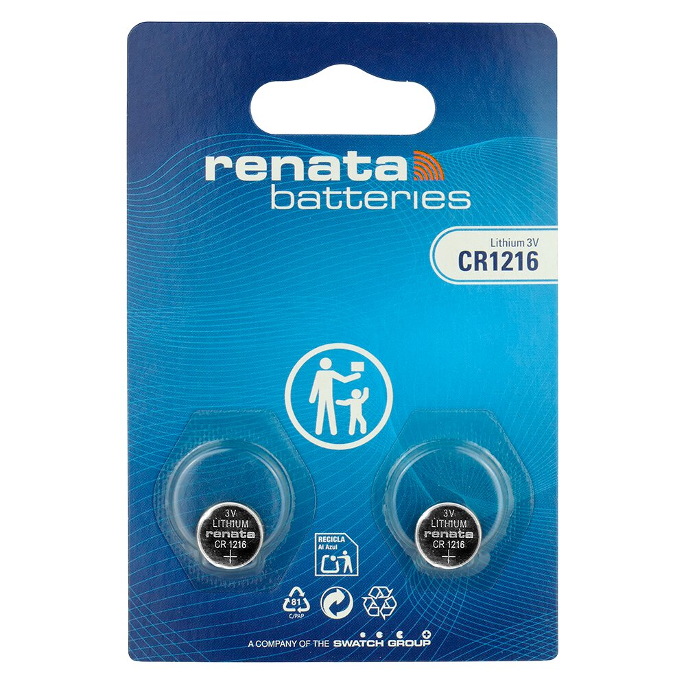 CR1216 MFR SC 2BL Renata (bateria litowa)