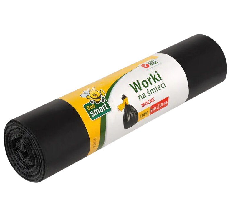 Worki na śmieci Bee Smart 240L 10 szt.