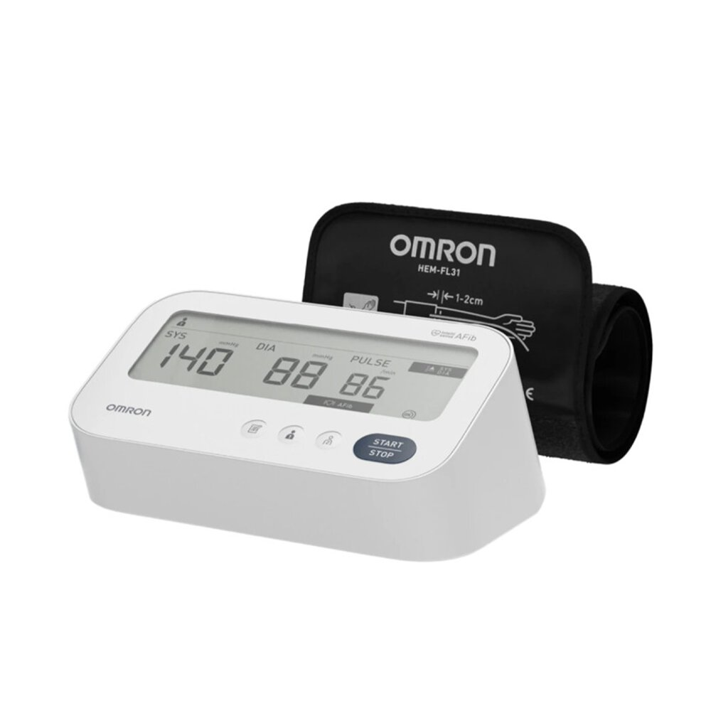 Ciśnieniomierz naramienny. OMRON M3 COMFORT AFIB HEM-7196-FLE