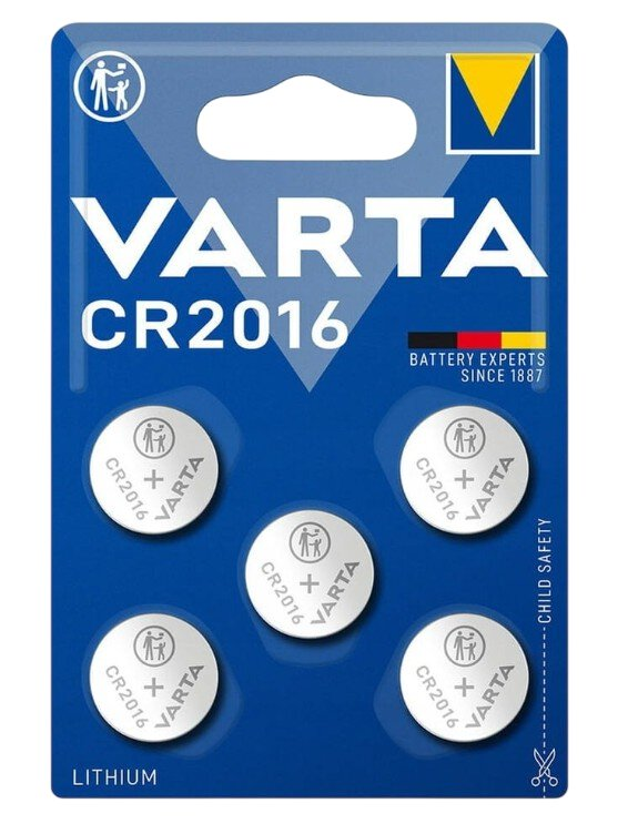 CR2016 5BL VARTA