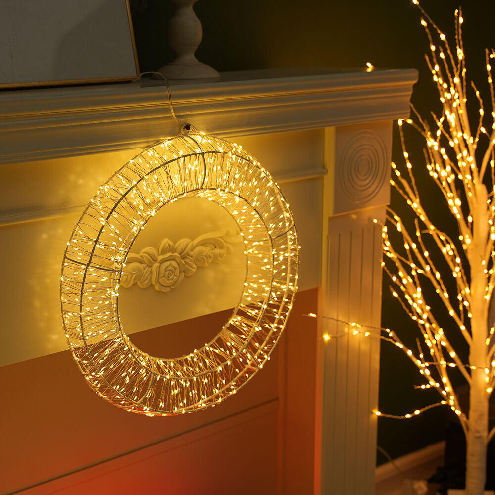 Dek. koło modee 40x8cm WARM 720LED ML-C5002